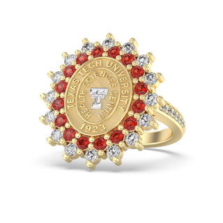 177 Success | Texas Tech University | Graduation | Class Ring | Two Tone Seal | yellow | white| Silver | HSC
