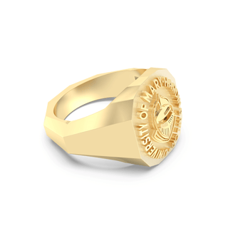 Men's University of Mary Hardin Baylor Crusader Ring | Geometric