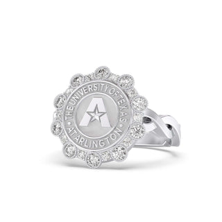 313 Blossom-University-Texas-Arlington-Class Ring-"A" Seal- UTA