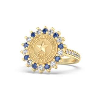 University of Texas at Tyler- graduation- class ring -245 Prestige