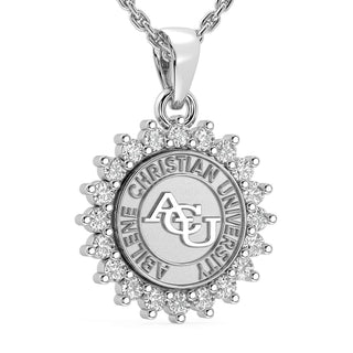 ACU Necklace | White gold 245 Prestige Abilene Christian University necklace