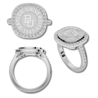 Baylor University Rings | Ready to Ship in 1-3 Days - Elegant design with sparkling details.