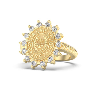 BU Law Class Ring | Baylor University School Of Law Ring - 193 Cherish