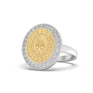 BU Law Class Ring | Baylor University School Of Law Ring - 234 Persuit