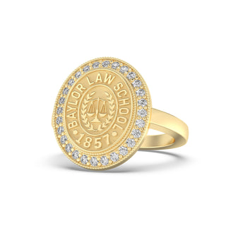 BU Law Class Ring | Baylor University School Of Law Ring - 234 Persuit