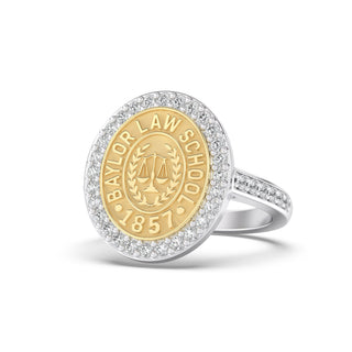 BU Law Class Ring | Baylor University School Of Law Ring - 249 Eternity
