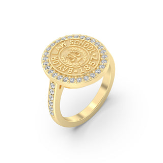 BU Law Class Ring | Baylor University School Of Law Ring - 249 Eternity