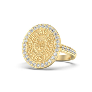 BU Law Class Ring | Baylor University School Of Law Ring - 249 Eternity