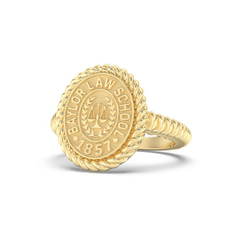 BU Law Class Ring | Baylor University School Of Law Ring - 252 Journey