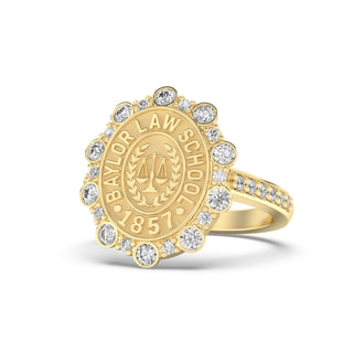 BU Law Class Ring | Baylor University School Of Law Ring - 313 Blossom