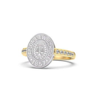 BU Law Class Ring | Baylor University School Of Law Ring - 228 Vida 
