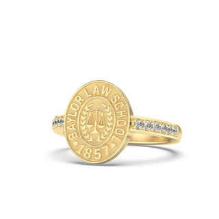 BU Law Class Ring | Baylor University School Of Law Ring - 228 Vida 