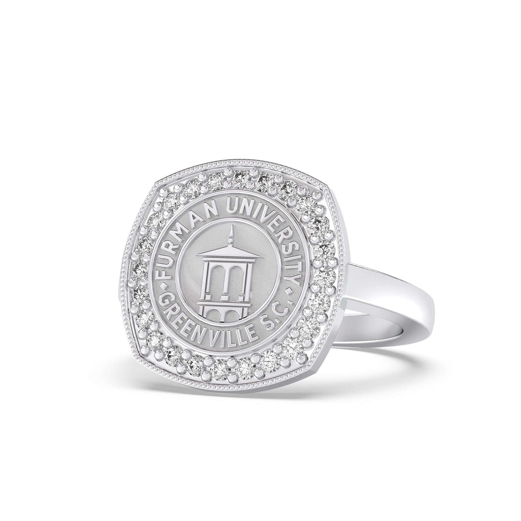 237 Luna Furman University Custom College Ring