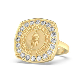 houston christian university graduation class fan ring - HCU - 223 Victory 