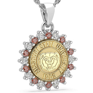Missouri State Necklace Custom Graduation Pendant