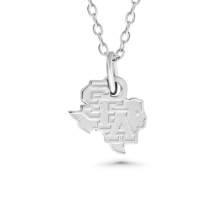 Stephen F. Austin | SFA State Pendant | Stainless Steel