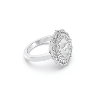 312 Grace Southern Methodist University Ring | SMU showcasing the official SMU seal with elegant detailing.