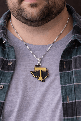  View details for Tarleton University Belt Buckle & Cattle Tag Pendants Tarleton University Belt Buckle & Cattle Tag Pendants