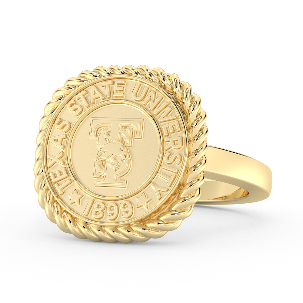 Texas State University Ring | 222 Classic | TXST – San Jose Jewelers