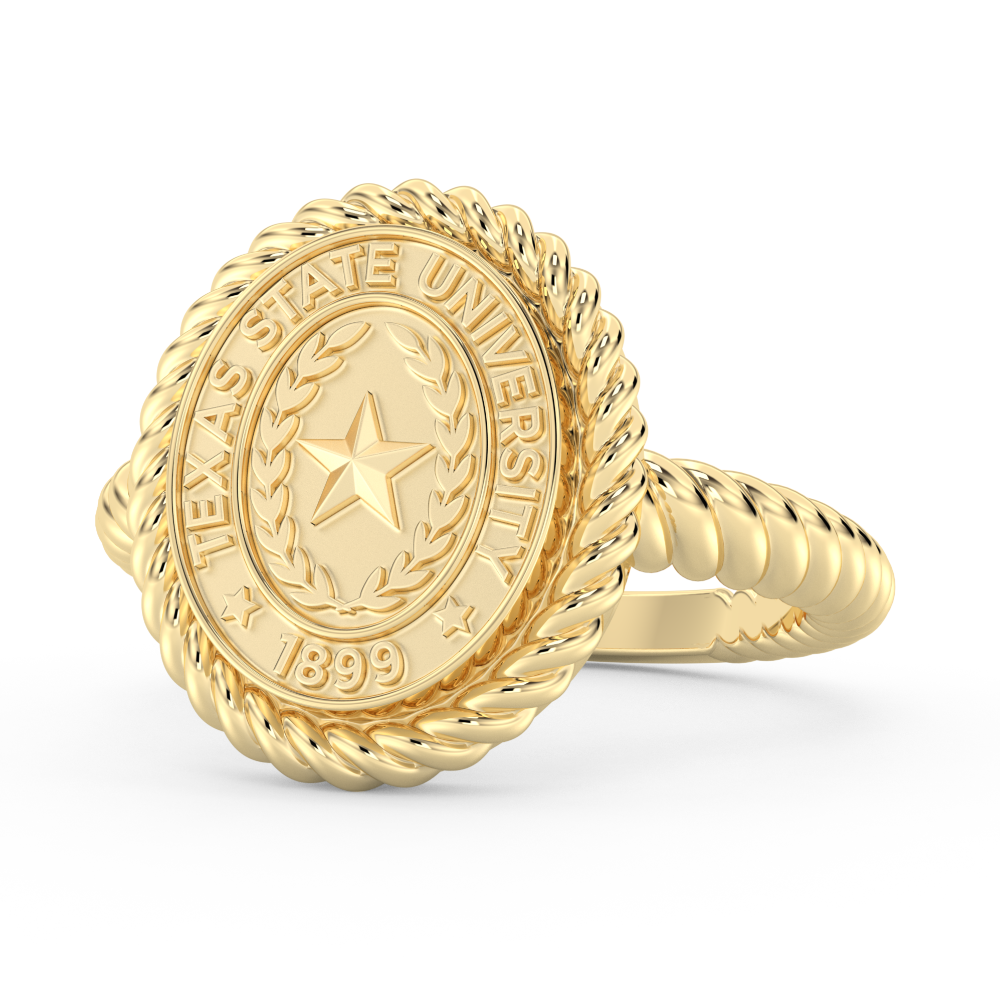 Texas State University Ring 252 Journey TXST San Jose Jewelers