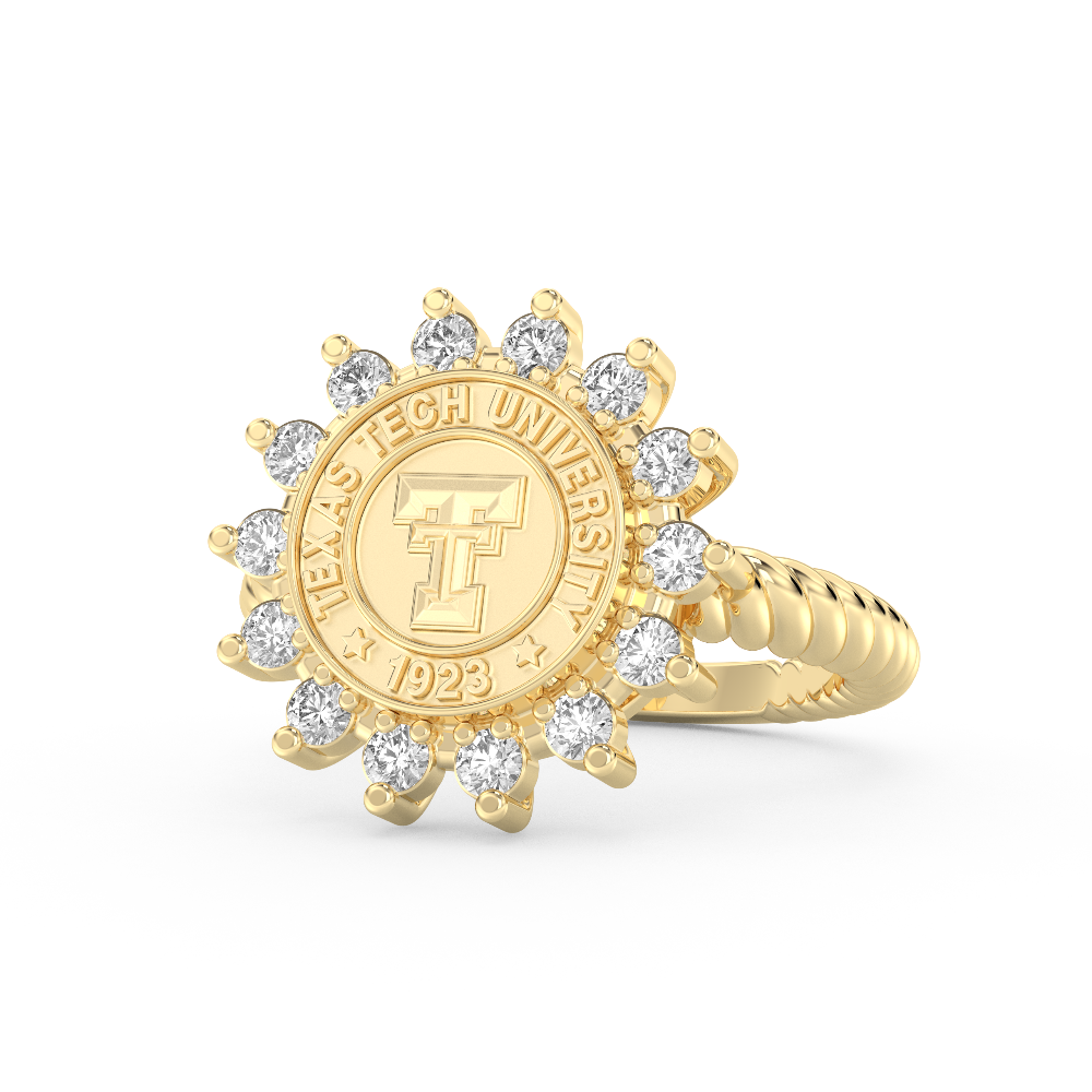 Texas Tech University Ring | 193 Cherish | TTU – San Jose Jewelers