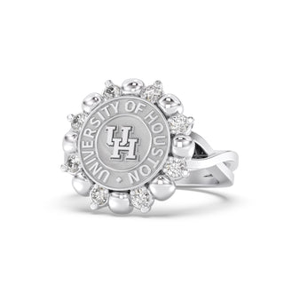 University of Houston | UH | UofH | 175 Unity Silver Graduation Class of Ring