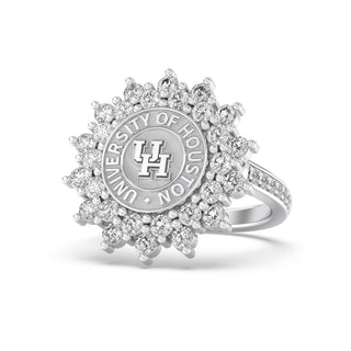 University of Houston | UH | UofH | 177 Success Silver Graduation Class of Ring
