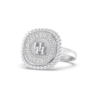 University of Houston | UH | UofH | 222 Classic Silver Graduation Class of Ring