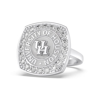University of Houston | UH | UofH |  223 Victory Silver Graduation Class of Ring