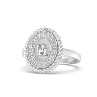 University of Houston | UH | UofH | 252 Journey Silver Graduation Class of Ring