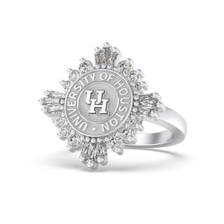 University of Houston | UH | UofH | 310 Glory Silver Graduation Class of Ring