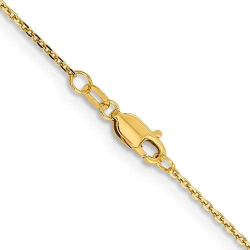 Diamond cut cable discount link chain