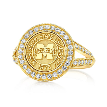 the Pursuit 234 university collection ring by San Jose Jewelers in 10 mm. 