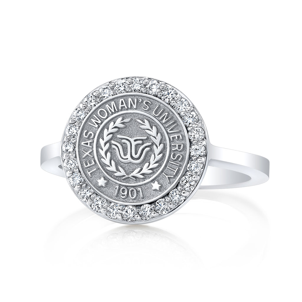 The Eternity 249 10 mm university collection ring by San Jose Jewelers. 