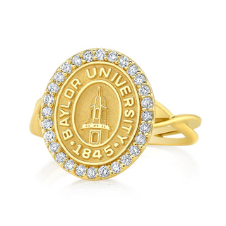 The Eternity 249 12x10 mm university collection ring by San Jose Jewelers. 