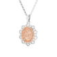 Blossom 313 University Collection Pendant 12x10MM Oval