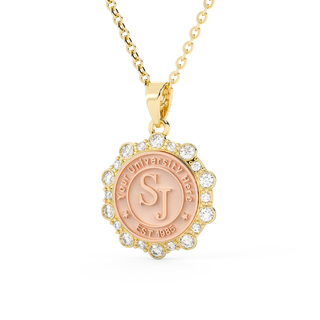 Blossom 313 University Collection Pendant 12MM Round