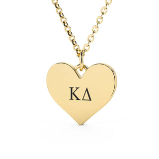 Collar Corazón Kappa Delta