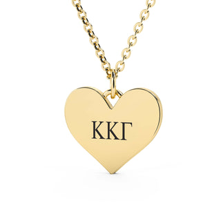 Heart Necklace Kappa Kappa Gamma