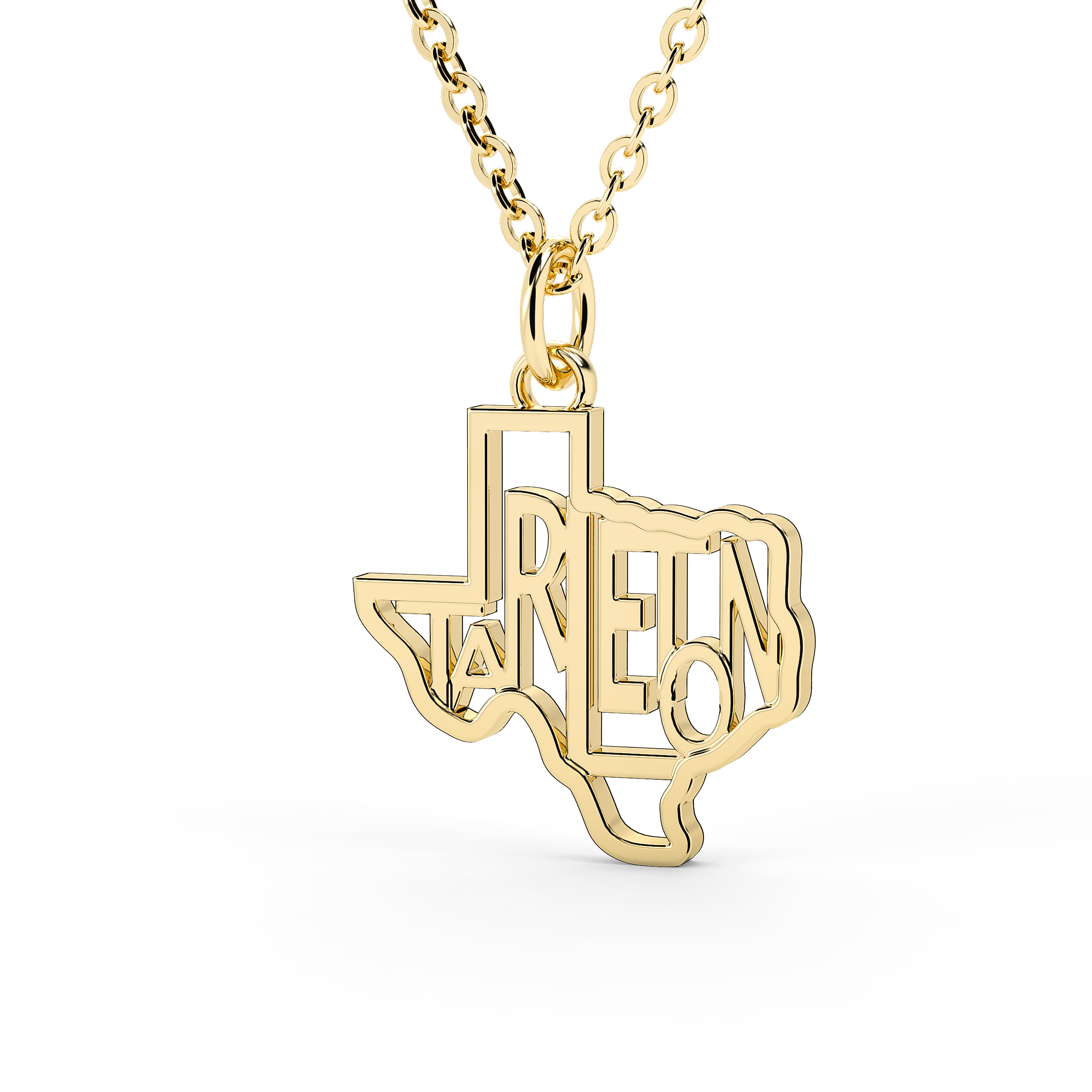 Gold Plated Sterling Silver Louisiana State University XL Pendant by  LogoArt - BillyTheTree Jewelry