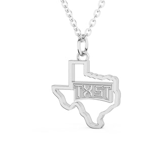 Stainless Texas State University TXST Texas Pendant