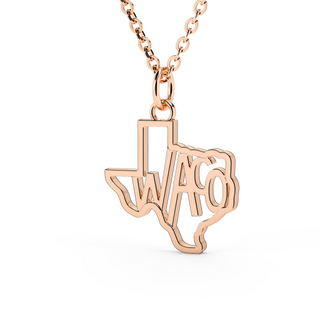 Stainless Waco Texas Pendants